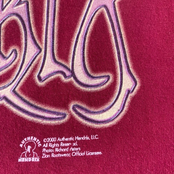 Vintage 2000 Jimmy Hendrix Zion T-shirt Size 2XL - Picture 4 of 7